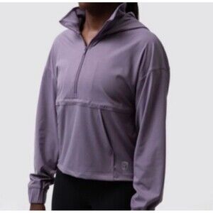 Born Primitive The Weekender Pullover Jacket Soft Lavender Women’s M NWOT